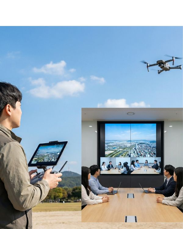 澤宇 MCU — 無人機即時影像接入會議室